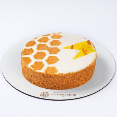 Торт "Медовик со сливками" классик (650 гр.)
